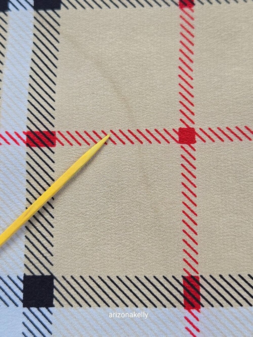 Vintage "Burberry's" Silk Scarf Nova Check Plaid Classic Burberry - Picture 7 of 16